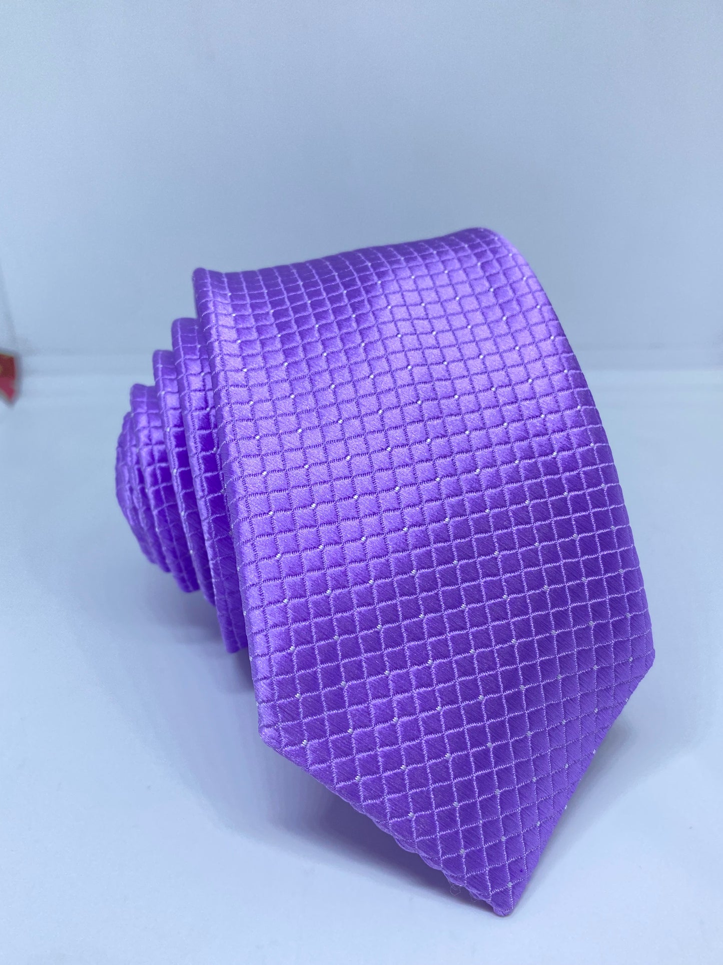 SLIM NARROW FANCY TIE MINI DOTS