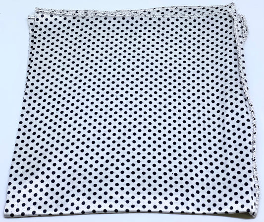 POCKET SQUARE WHITE SILK