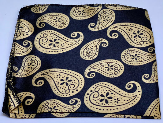 POCKET SQUARE PAISLEY STYLE